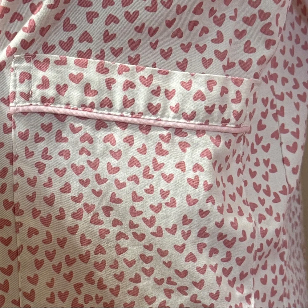 Petite Plume Pink Hearts Robe 💕